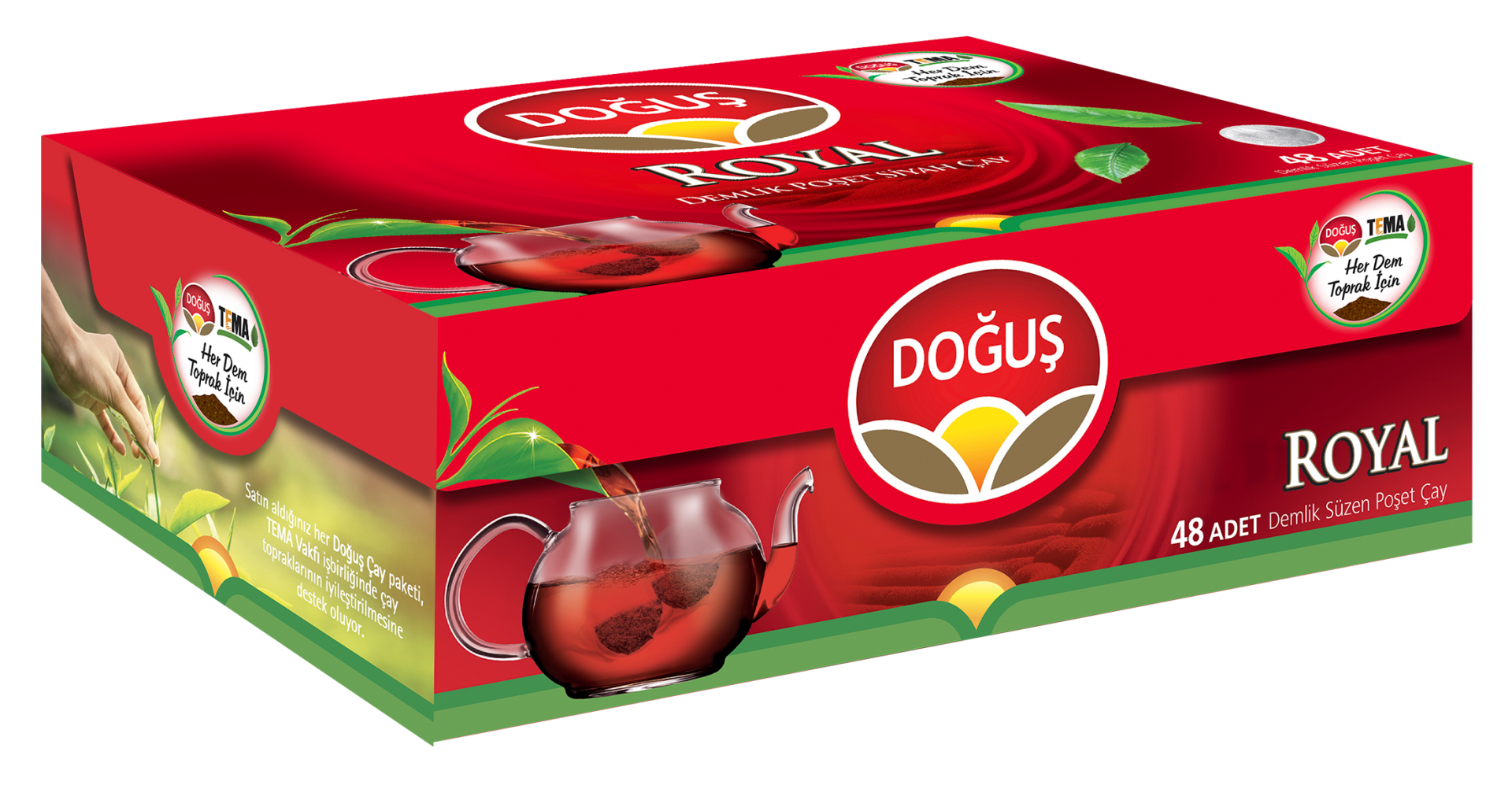 Doğuş Royal 48'li Demlik Poşet Çay