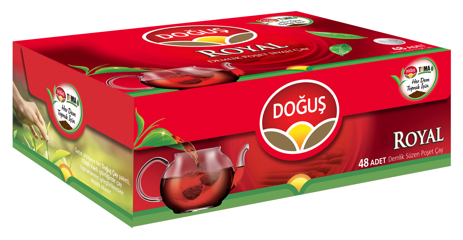 Doğuş Royal 48'li Demlik Poşet Çay