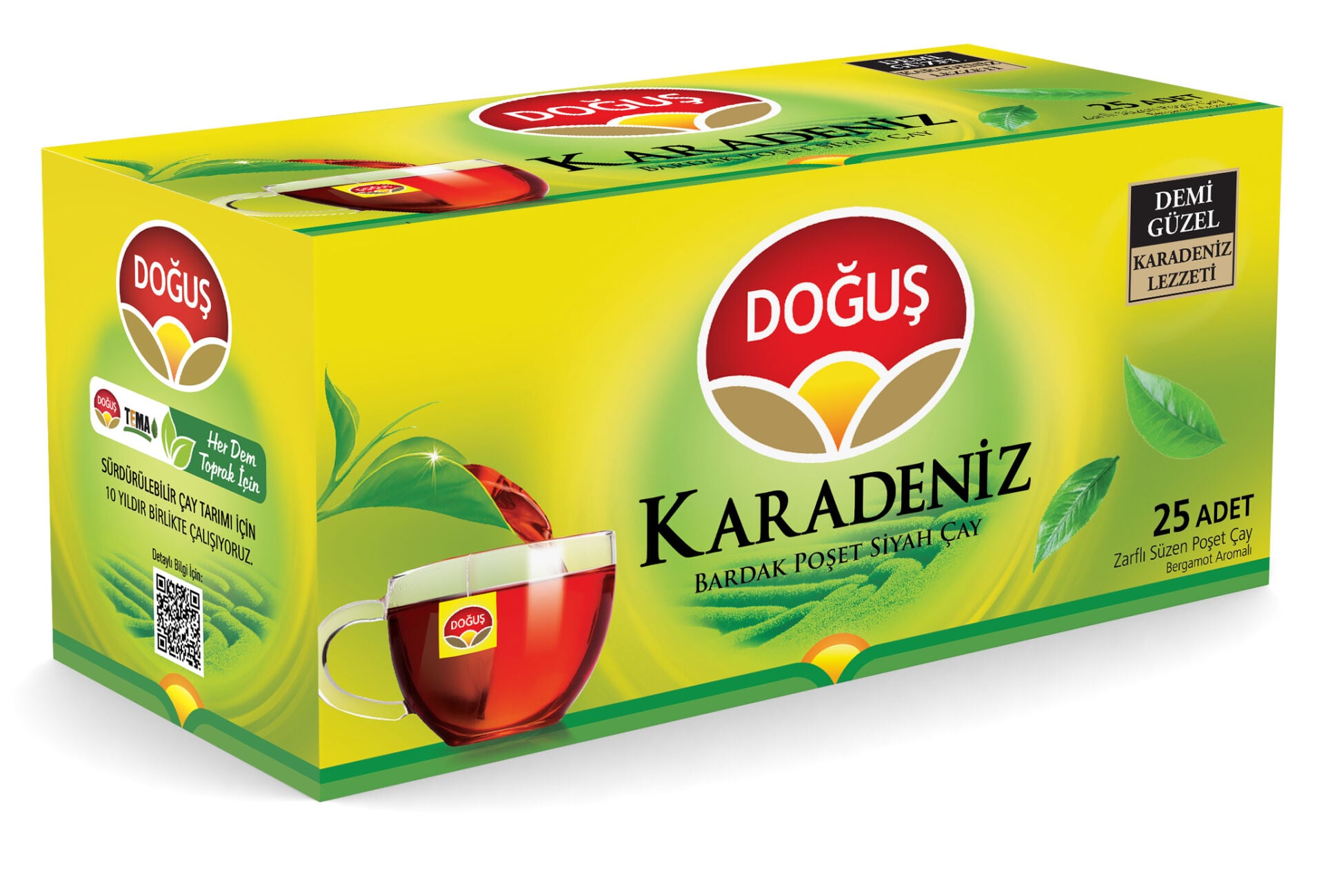 Doğuş Karadeniz 25'li Bardak Poşet Çay