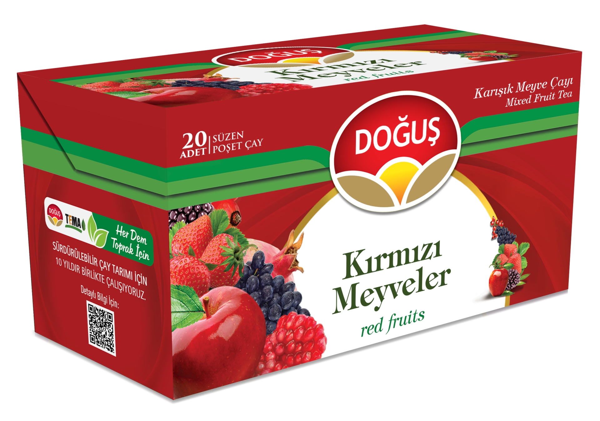 Doğuş Kırmızı Meyveler 20'li