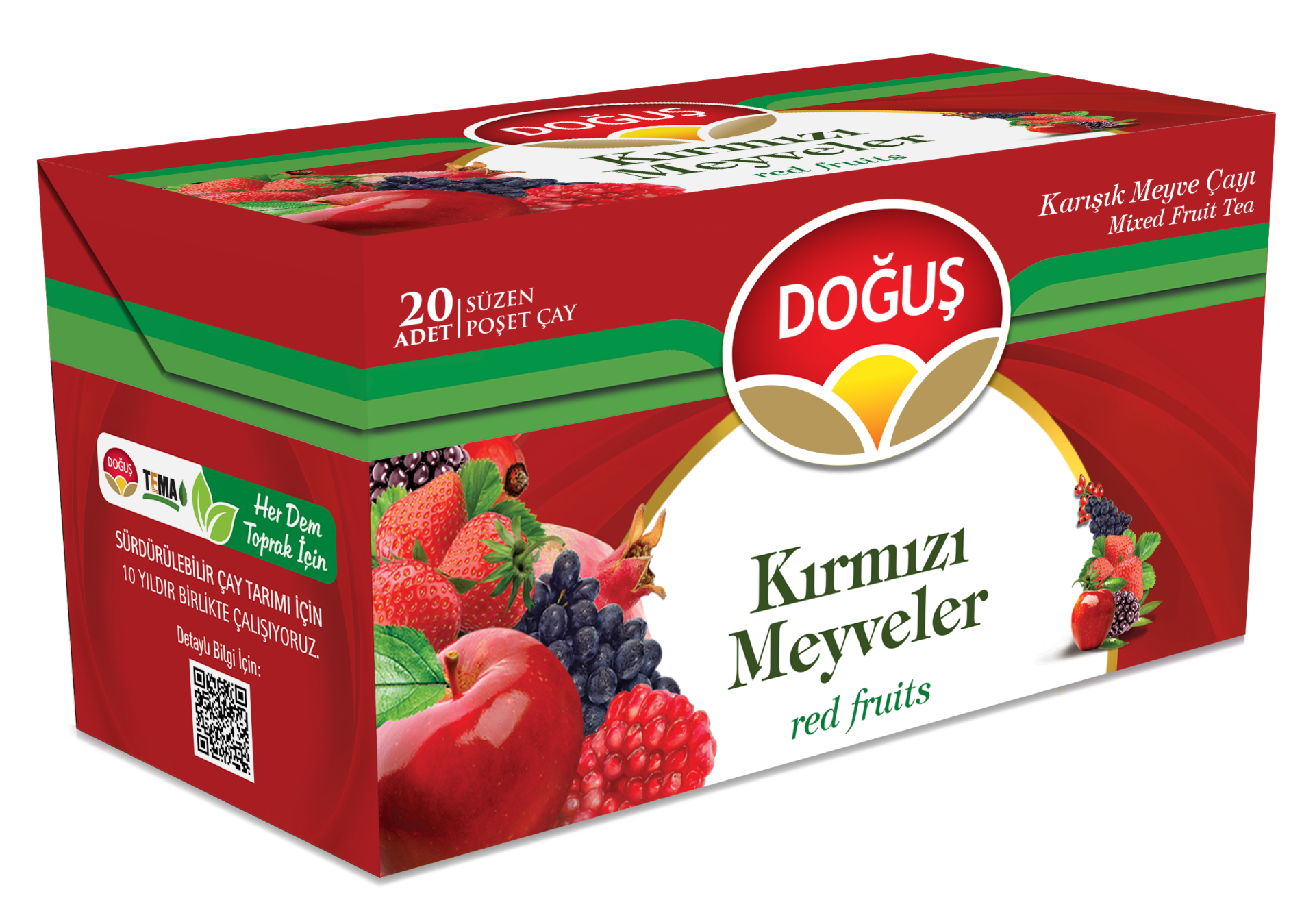 Doğuş Kırmızı Meyveler 20'li