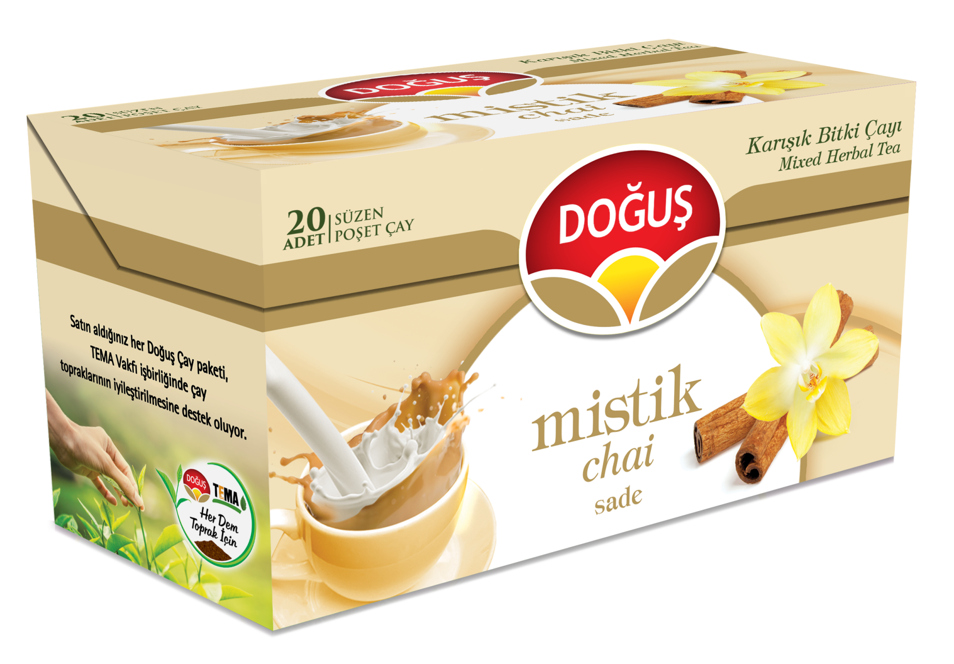 Doğuş Mistik Chai Sade 20'li
