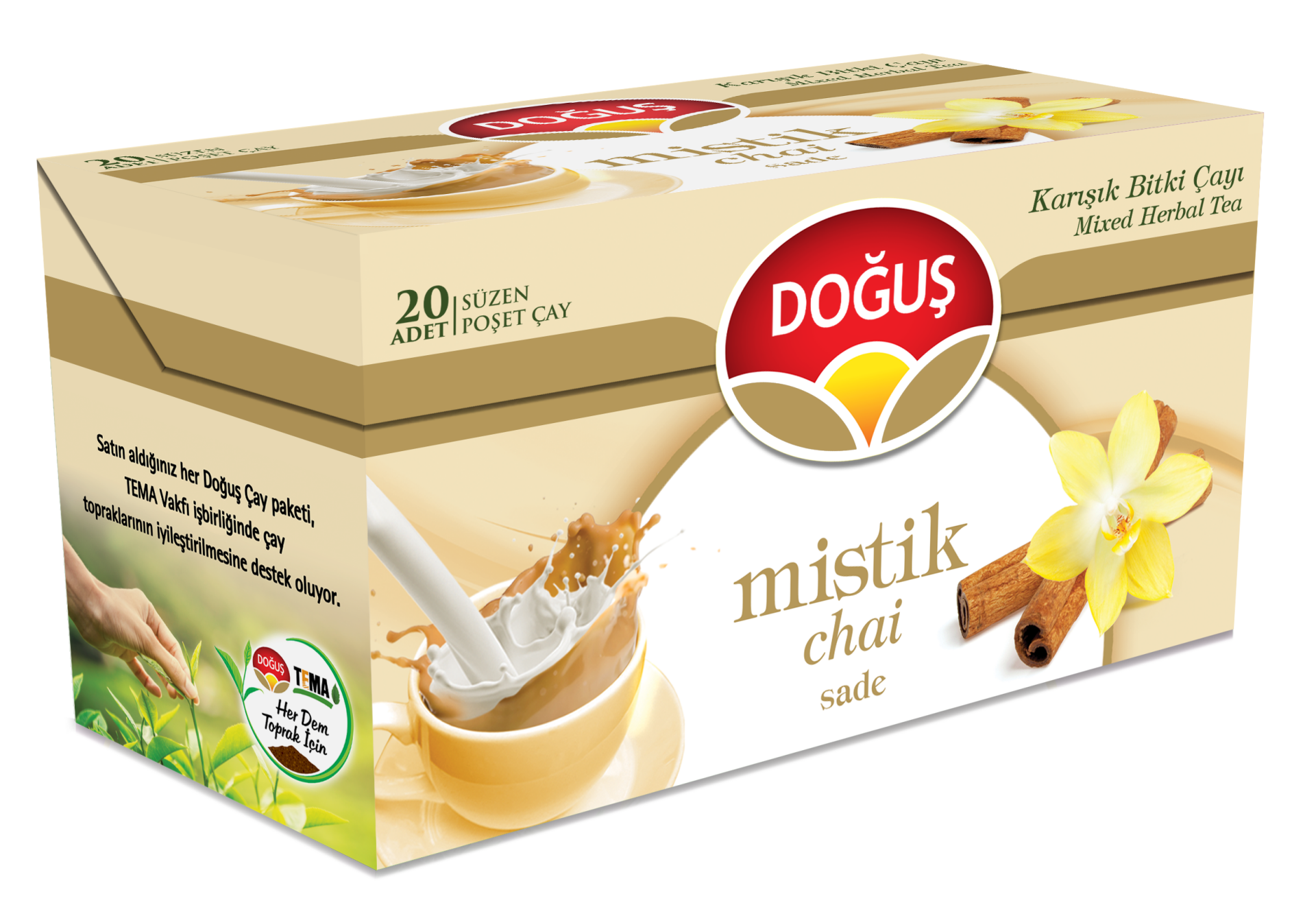 Doğuş Mistik Chai Sade 20'li