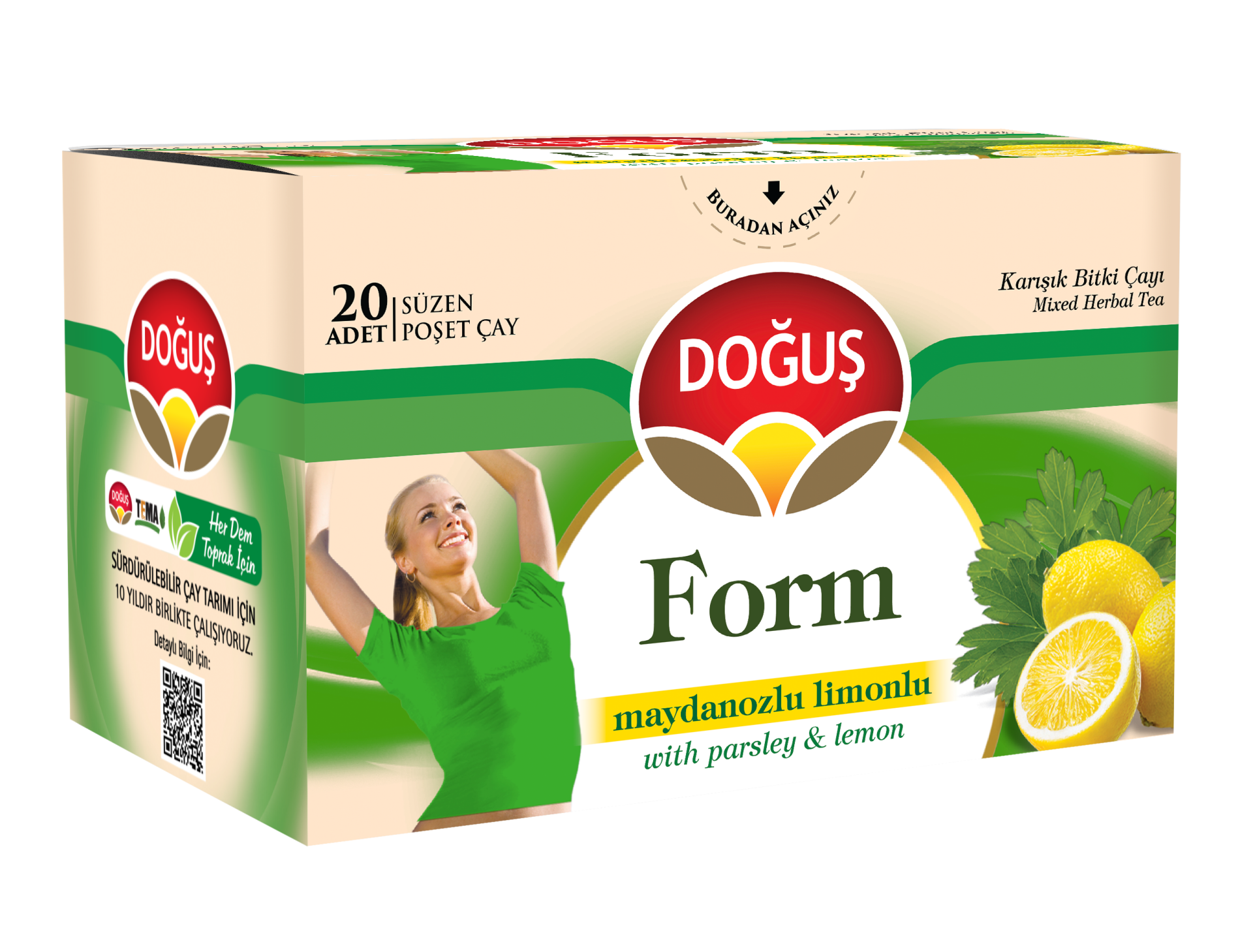 Doğuş Form Maydanozlu Limonlu 20'li