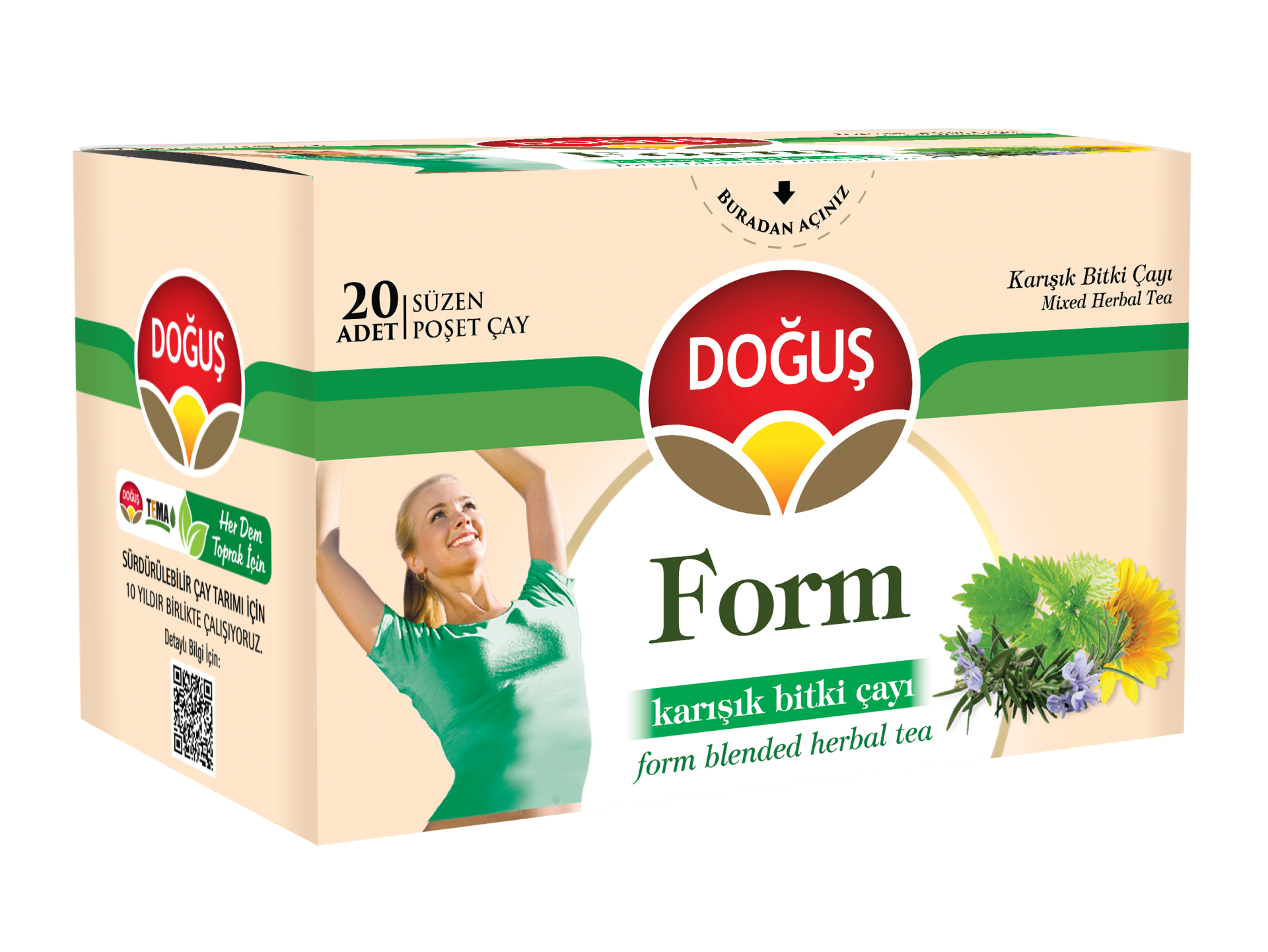 Doğuş Form Karışık Bitki Çayı 20'li
