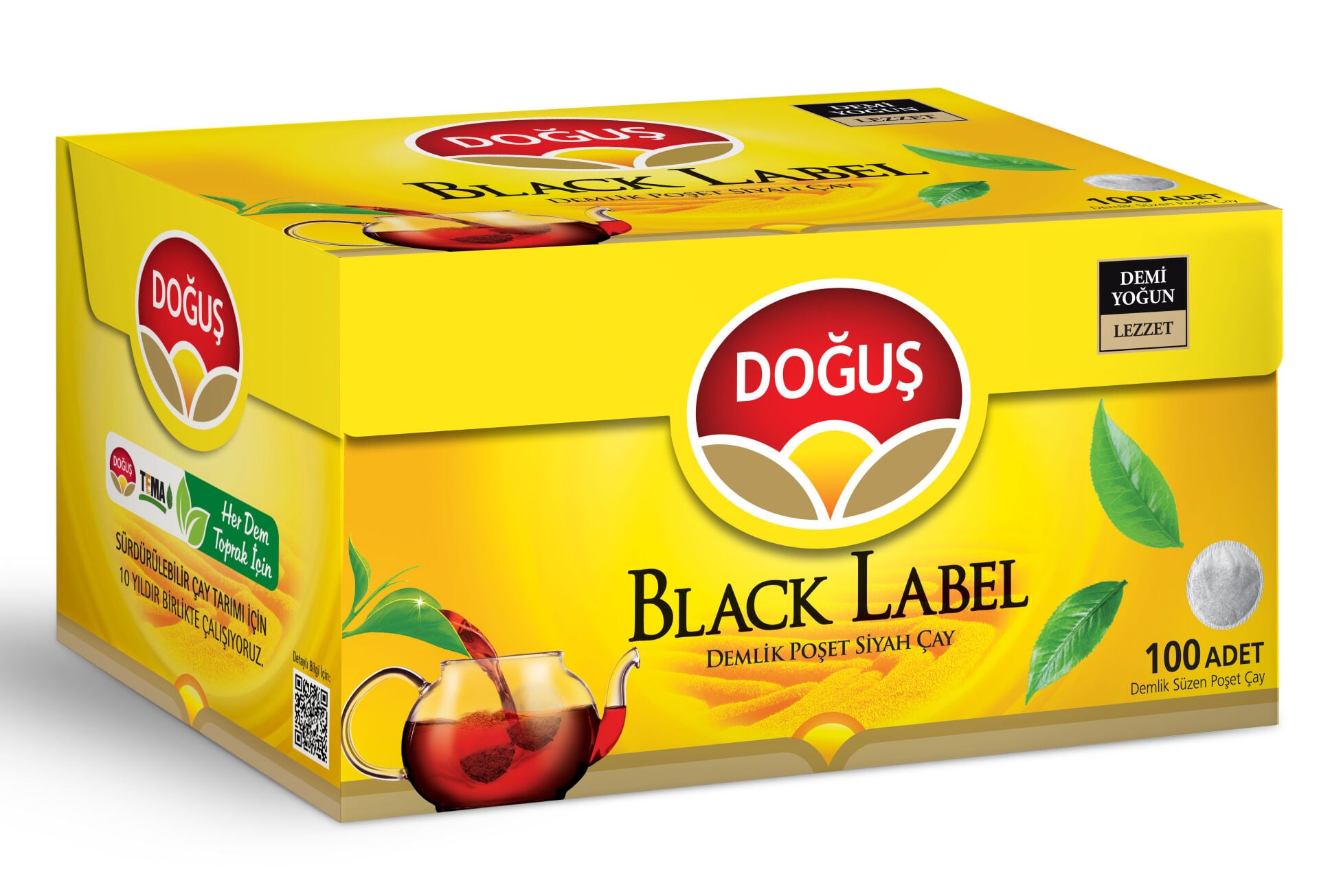 Doğuş Black Label 100'lü Demlik Poşet