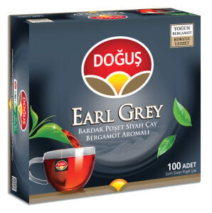 Doğuş Earl Grey 100'lü Bardak Poşet Çay