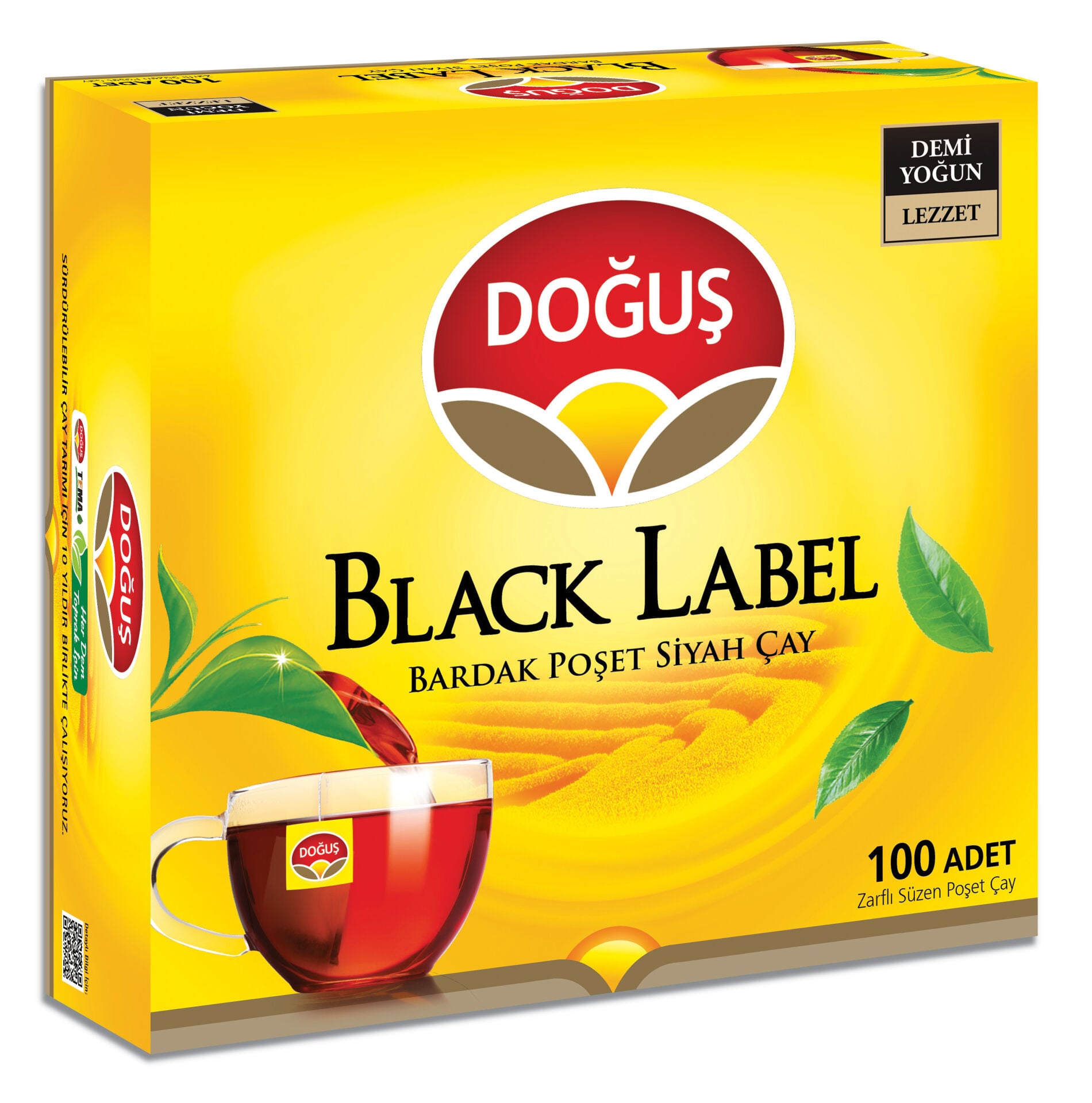 Doğuş Black Label 100'lü Bardak Poşet