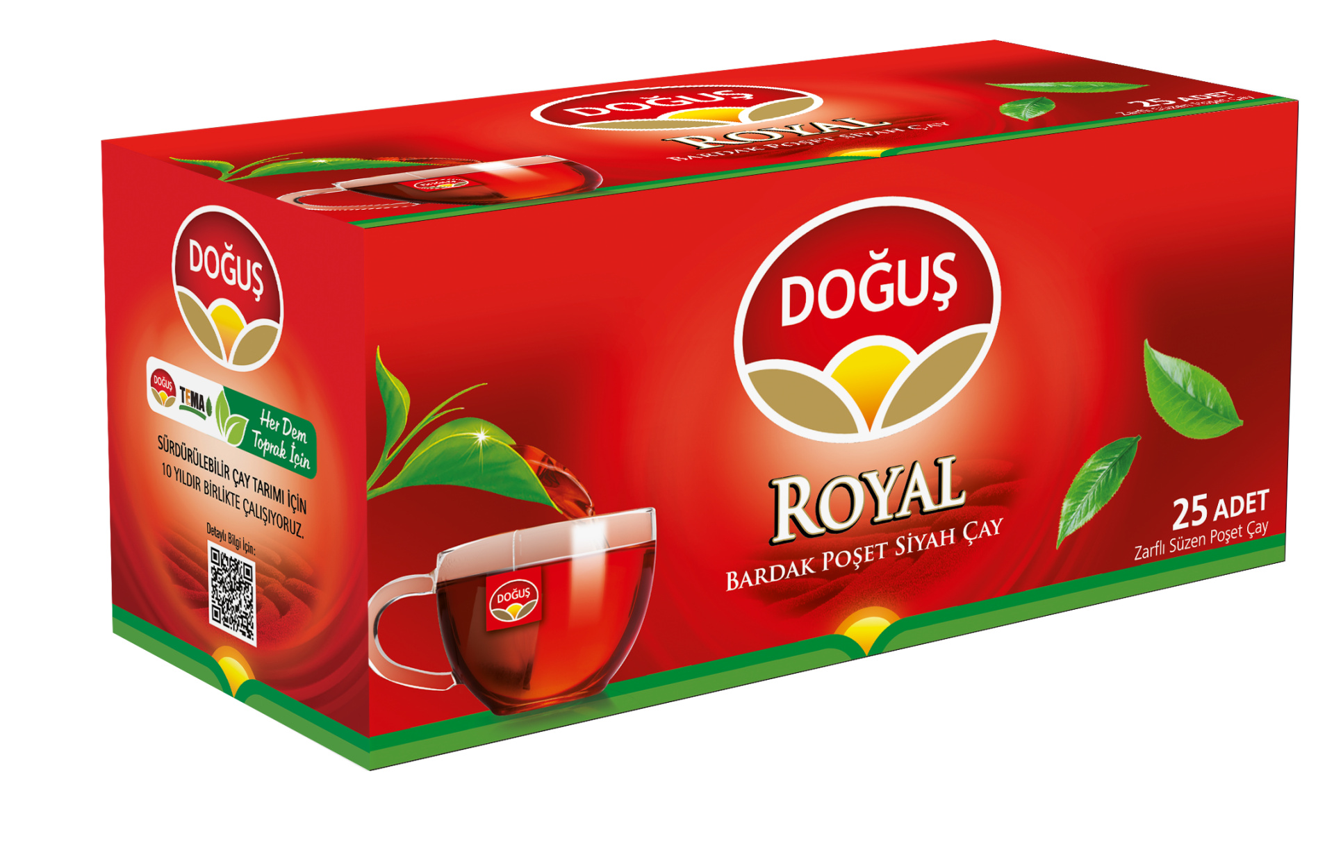 Doğuş Royal 25'li Bardak Poşet Çay