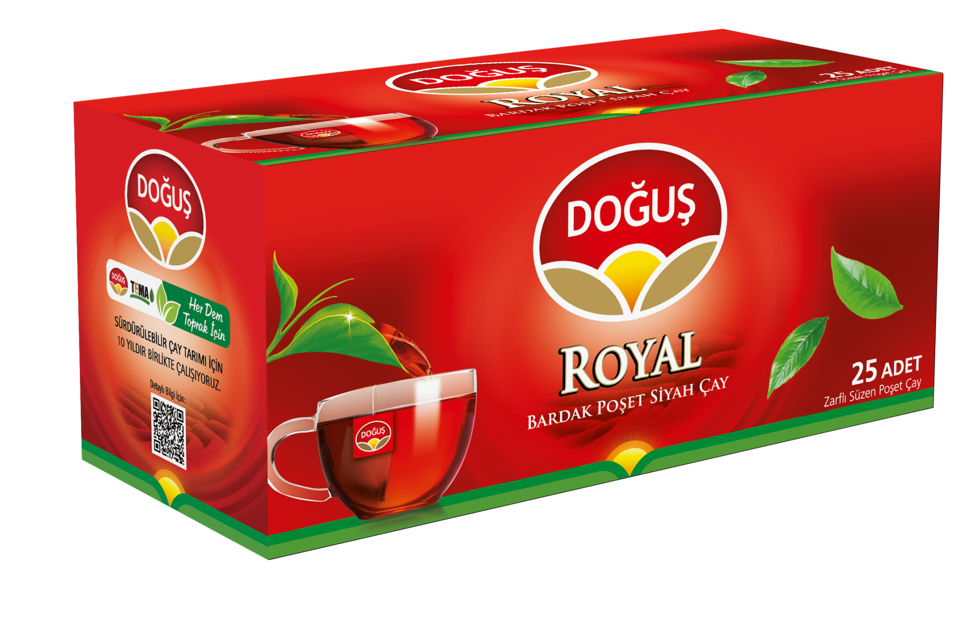 Doğuş Royal 25'li Bardak Poşet Çay